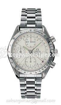 Omega Speedmaster Day-Date 38 Stainless Steel / Silver / Bracelet 3521.30.00
