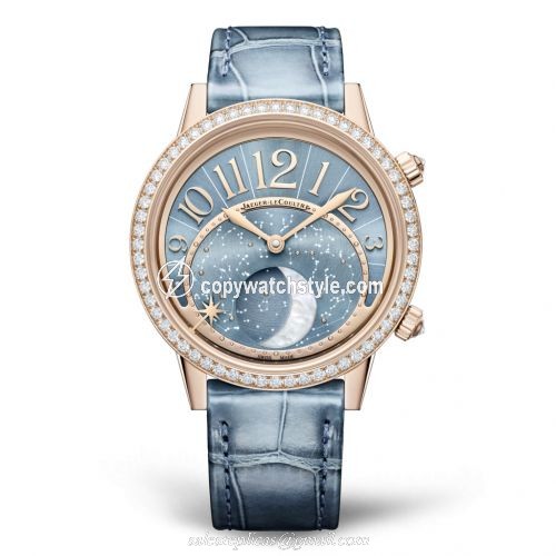 Jaeger-LeCoultre Rendez-Vous Moon Pink Gold / Diamond / Blue / Serenity 3522480 Jaeger-LeCoultre Rendez-Vous Moon Pink Gold / Diamond / Blue / Serenity 3522480