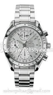Omega Speedmaster Day-Date 39 Stainless Steel / Silver / Bracelet 3523.30.00 Omega Speedmaster Day-Date 39 Stainless Steel / Silver / Bracelet 3523.30.00