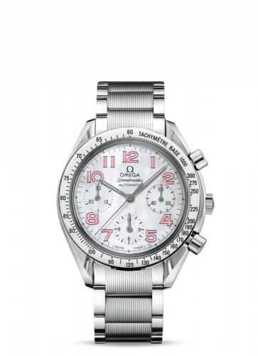Omega Speedmaster Reduced Ladies Stainless Steel / MOP / Pink / Bracelet 3534.74.00 Omega Speedmaster Reduced Ladies Stainless Steel / MOP / Pink / Bracelet 3534.74.00