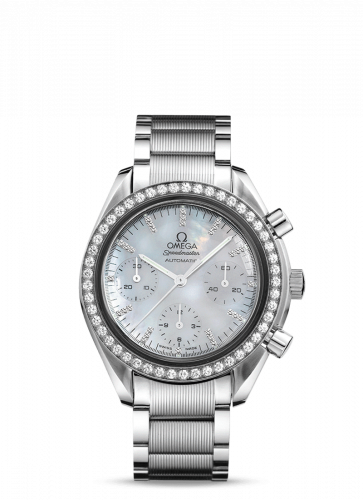 Omega Speedmaster Reduced Ladies Stainless Steel / Diamond / MOP / Bracelet 3535.77.00 Omega Speedmaster Reduced Ladies Stainless Steel / Diamond / MOP / Bracelet 3535.77.00