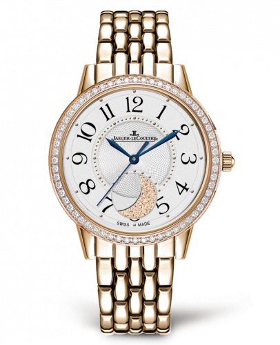 Jaeger-LeCoultre Rendez-Vous Moon Medium Pink Gold / Diamond / Silver / Bracelet 3572120