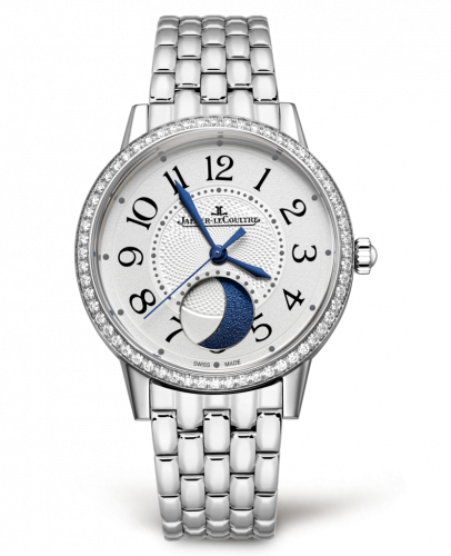 Jaeger-LeCoultre Rendez-Vous Moon Medium Stainless Steel / Diamond / Silver / Bracelet 3578120 Jaeger-LeCoultre Rendez-Vous Moon Medium Stainless Steel / Diamond / Silver / Bracelet 3578120