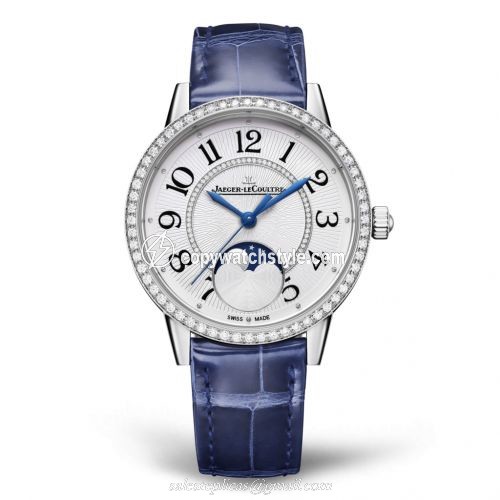 Jaeger-LeCoultre Rendez-Vous Moon Medium Stainless Steel / Diamond / Silver 3578430 Jaeger-LeCoultre Rendez-Vous Moon Medium Stainless Steel / Diamond / Silver 3578430