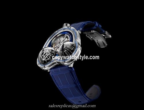 MB&F Horological Machine N3 HM3 Frog X Blue 36.SVL.BU MB&F Horological Machine N3 HM3 Frog X Blue 36.SVL.BU