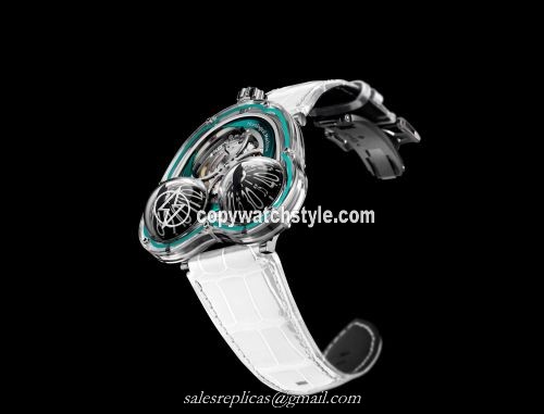 MB&F Horological Machine N3 HM3 Frog X Turquoise 36.SVL.GR MB&F Horological Machine N3 HM3 Frog X Turquoise 36.SVL.GR