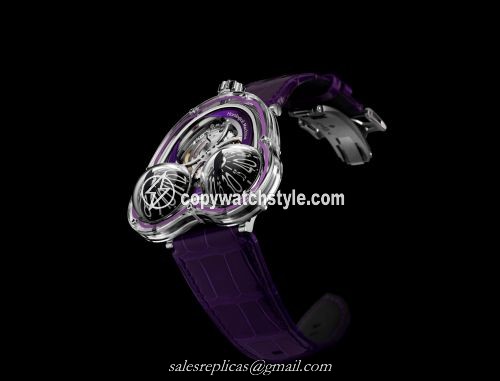 MB&F Horological Machine N3 HM3 Frog X Purple 36.SVL.PU