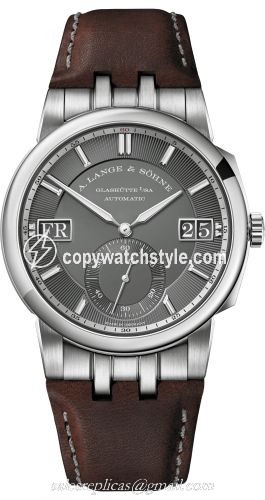 A. Lange & Sohne Odysseus White Gold / Grey / Leather 363.038 A. Lange & Sohne Odysseus White Gold / Grey / Leather 363.038