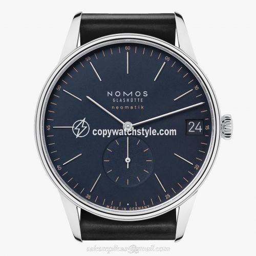 Nomos Glashutte Orion Neomatik 41 Date Midnight Blue 363 Nomos Glashutte Orion Neomatik 41 Date Midnight Blue 363