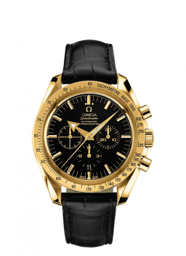 Omega Speedmaster Broad Arrow Yellow Gold / Black 3651.50.31 Omega Speedmaster Broad Arrow Yellow Gold / Black 3651.50.31