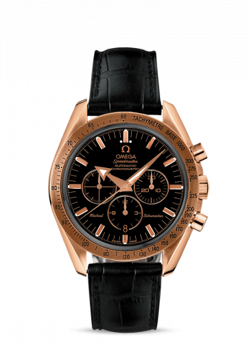 Omega Speedmaster Broad Arrow Red Gold / Black / Michael Schumacher 3659.50.31