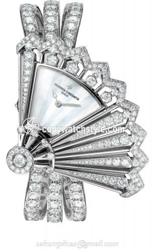 Vacheron Constantin Heures Creatives Heure Discrete White Gold / Diamond / Diamond / Bracelet 37531/F04G-B060