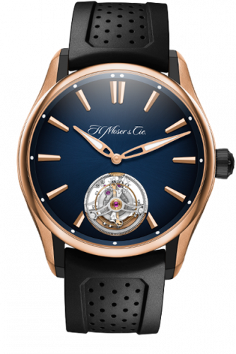H. Moser & Cie Pioneer Tourbilon Red Gold / Midnight Blue 3804-0900 H. Moser & Cie Pioneer Tourbilon Red Gold / Midnight Blue 3804-0900