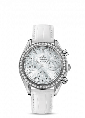 Omega Speedmaster Reduced Ladies Stainless Steel / Diamond / MOP 3835.77.36