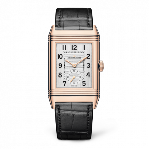 Jaeger-LeCoultre Reverso Classic Large Duoface Pink Gold / Silver / Alligator 3842520