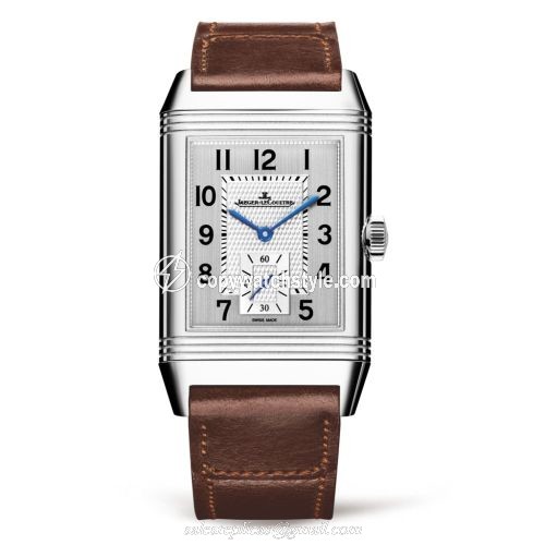 Jaeger-LeCoultre Reverso Classic Large Duoface Small Seconds Stainless Steel / Silver / Fagliano 3848422 Jaeger-LeCoultre Reverso Classic Large Duoface Small Seconds Stainless Steel / Silver / Fagliano 3848422