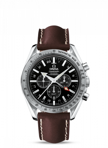 Omega Speedmaster Broad Arrow Co-Axial GMT Stainless Steel / Black 3881.50.37 Omega Speedmaster Broad Arrow Co-Axial GMT Stainless Steel / Black 3881.50.37