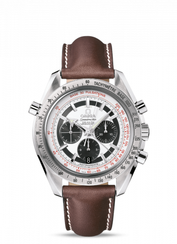 Omega Speedmaster Broad Arrow Co-Axial Rattrapante Stainless Steel / Panda 3882.31.37 Omega Speedmaster Broad Arrow Co-Axial Rattrapante Stainless Steel / Panda 3882.31.37