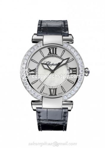 Chopard Imperiale 40 mm Stainless Steel / MOP / Diamond / Alligator 388531-3002 Chopard Imperiale 40 mm Stainless Steel / MOP / Diamond / Alligator 388531-3002