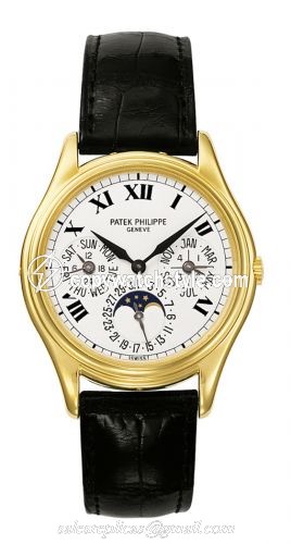 Patek Philippe Perpetual Calendar 3940 Yellow Gold / Painted Roman 3940J-025 Patek Philippe Perpetual Calendar 3940 Yellow Gold / Painted Roman 3940J-025