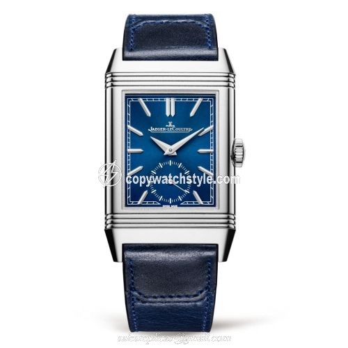 Jaeger-LeCoultre Reverso Tribute Small Seconds Stainless Steel / Blue / Fagliano 3978480