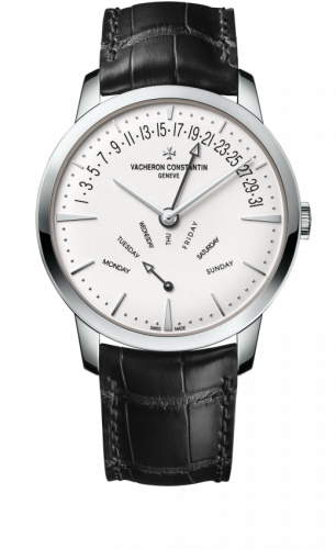 Vacheron Constantin Patrimony Retrograde Day-Date White Gold / Silver 4000U/000G-B112