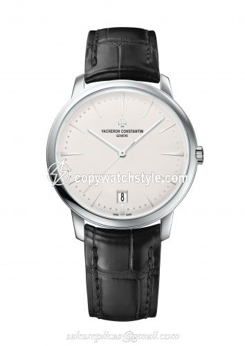 Vacheron Constantin Patrimony 36mm Self-Winding White Gold / Silver 4100U/000G-B181