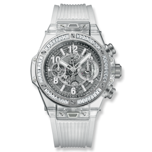 Hublot Big Bang Unico 45 Sapphire / Baguettes 411.JX.4802.RT.1904