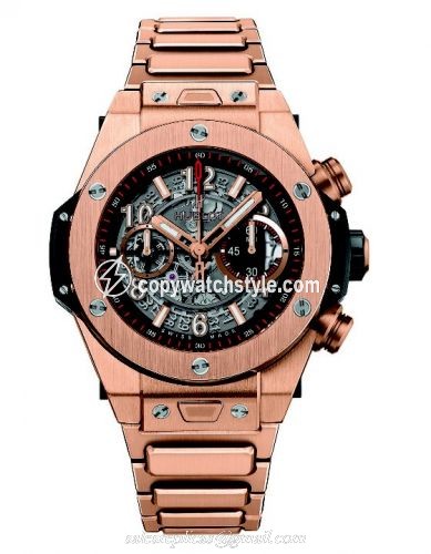 Hublot Big Bang Unico 45 King Gold / Bracelet 411.OX.1180.OX Hublot Big Bang Unico 45 King Gold / Bracelet 411.OX.1180.OX