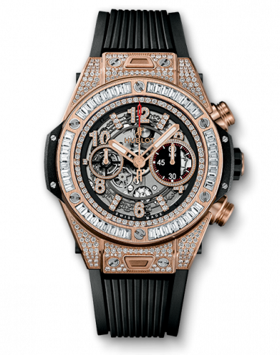 Hublot Big Bang Unico 45 King Gold / Jewelry / Black 411.OX.1180.RX.0904 Hublot Big Bang Unico 45 King Gold / Jewelry / Black 411.OX.1180.RX.0904