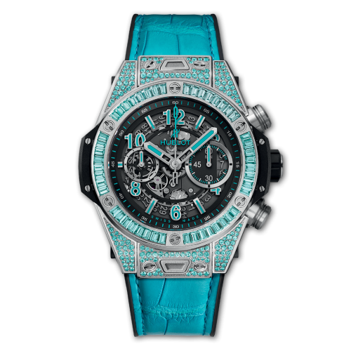 Hublot Big Bang Unico 45 White Gold / Paraiba 411.WX.1179.LR.0919
