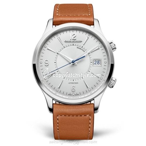 Jaeger-LeCoultre Master Control Memovox Stainless Steel / Silver / Calf 4118420 Jaeger-LeCoultre Master Control Memovox Stainless Steel / Silver / Calf 4118420