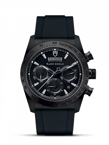 Tudor Fastrider Black Shield Ceramic / Black / Rubber 42000CN-0018 Tudor Fastrider Black Shield Ceramic / Black / Rubber 42000CN-0018