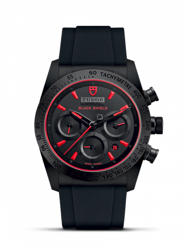 Tudor Fastrider Black Shield Ceramic / Black-Red / Rubber 42000CR-0001 Tudor Fastrider Black Shield Ceramic / Black-Red / Rubber 42000CR-0001