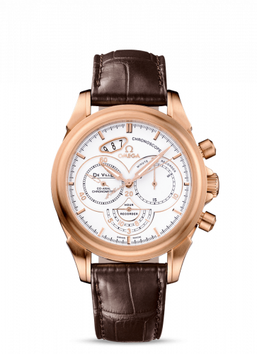 Omega De Ville Co-Axial 41 Chronoscope Red Gold / White / St Moritz 422.53.41.50.04.001 Omega De Ville Co-Axial 41 Chronoscope Red Gold / White / St Moritz 422.53.41.50.04.001
