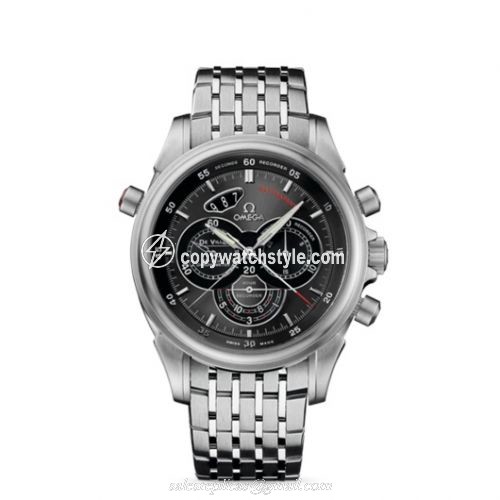 Omega De Ville Co-Axial 44 Chronoscope Rattrapante II Stainless Steel / Grey / Bracelet 422.10.44.51.06.001 Omega De Ville Co-Axial 44 Chronoscope Rattrapante II Stainless Steel / Grey / Bracelet 422.10.44.51.06.001