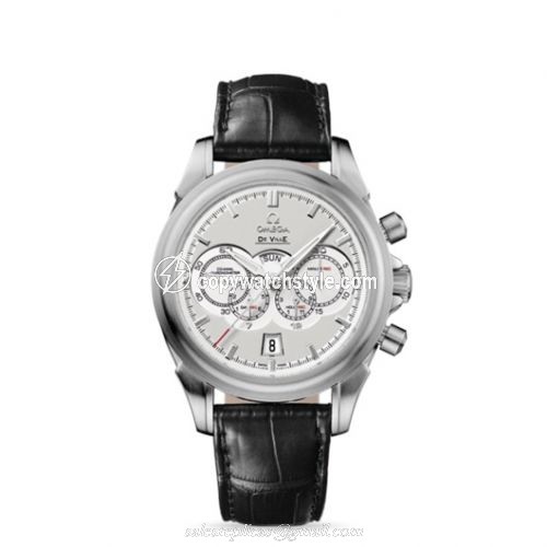 Omega De Ville Co-Axial 41 Chronograph 4 Counters White Gold / Ivory / Alligator 422.53.41.52.09.001 Omega De Ville Co-Axial 41 Chronograph 4 Counters White Gold / Ivory / Alligator 422.53.41.52.09.001
