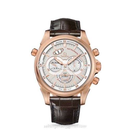 Omega De Ville Co-Axial 44 Chronoscope Rattrapante II Red Gold / Silver 422.53.44.51.02.002 Omega De Ville Co-Axial 44 Chronoscope Rattrapante II Red Gold / Silver 422.53.44.51.02.002