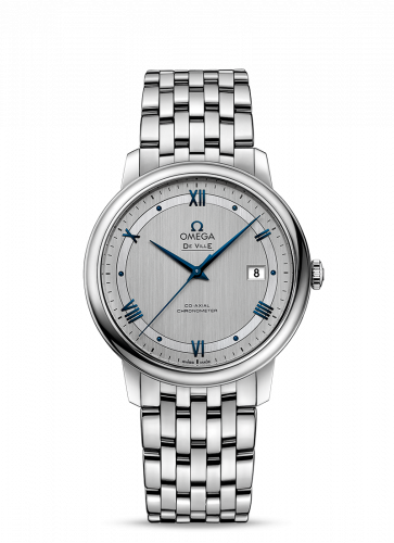 Omega De Ville Prestige Co-Axial 39.5 Stainless Steel / Vintage Silver / Bracelet 424.10.40.20.02.001 Omega De Ville Prestige Co-Axial 39.5 Stainless Steel / Vintage Silver / Bracelet 424.10.40.20.02.001
