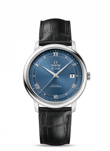 Omega De Ville Prestige Co-Axial 39.5 Stainless Steel / Vintage Blue 424.13.40.20.03.002