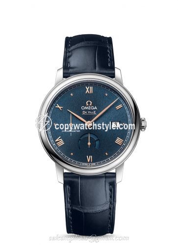 Omega De Ville Prestige Co-Axial 39.5 Power Reserve Stainless Steel / Blue Sunburst 424.13.40.21.03.003 Omega De Ville Prestige Co-Axial 39.5 Power Reserve Stainless Steel / Blue Sunburst 424.13.40.21.03.003