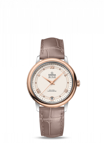 Omega De Ville Prestige Co-Axial 32.7 Stainless Steel / Red Gold / White 424.23.33.20.09.001 Omega De Ville Prestige Co-Axial 32.7 Stainless Steel / Red Gold / White 424.23.33.20.09.001