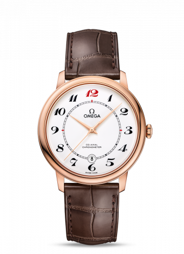 Omega De Ville Prestige Co-Axial 39.5 Red Gold / Enamel / 50th Anniversary 424.53.40.20.04.004