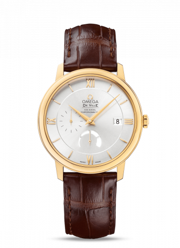 Omega De Ville Prestige Co-Axial 39.5 Power Reserve Yellow Gold / Silver 424.53.40.21.02.002 Omega De Ville Prestige Co-Axial 39.5 Power Reserve Yellow Gold / Silver 424.53.40.21.02.002