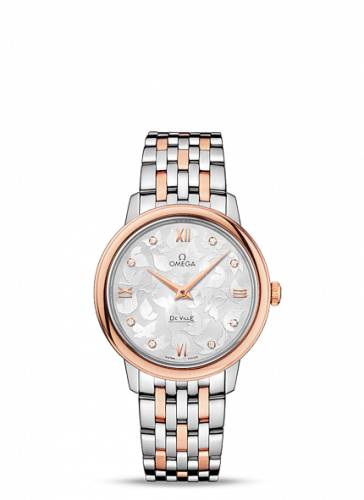 Omega De Ville Prestige Quartz 32.7 Butterfly Red Gold / Stainless Steel / Bracelet 424.20.33.60.52.001 Omega De Ville Prestige Quartz 32.7 Butterfly Red Gold / Stainless Steel / Bracelet 424.20.33.60.52.001