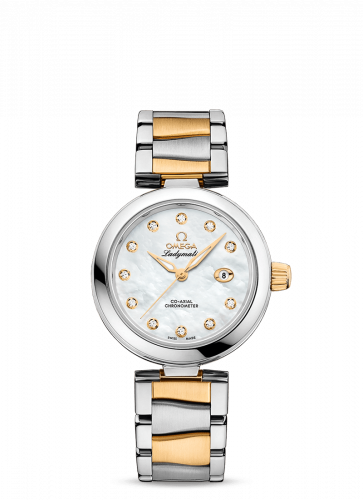 Omega LadyMatic Co-Axial 34 Stainless Steel / Yellow Gold / MOP / Bracelet 425.20.34.20.55.003 Omega LadyMatic Co-Axial 34 Stainless Steel / Yellow Gold / MOP / Bracelet 425.20.34.20.55.003