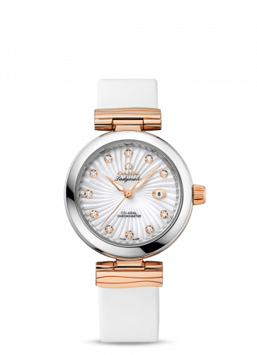 Omega LadyMatic Co-Axial 34 Stainless Steel / Red Gold / MOP 425.22.34.20.55.001 Omega LadyMatic Co-Axial 34 Stainless Steel / Red Gold / MOP 425.22.34.20.55.001