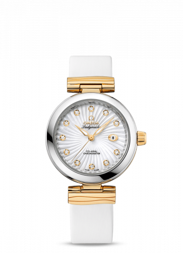 Omega LadyMatic Co-Axial 34 Stainless Steel / Yellow Gold / MOP 425.22.34.20.55.002 Omega LadyMatic Co-Axial 34 Stainless Steel / Yellow Gold / MOP 425.22.34.20.55.002
