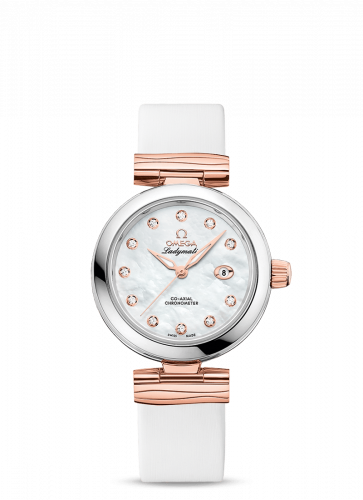 Omega LadyMatic Co-Axial 34 Stainless Steel / Sedna Gold / MOP 425.22.34.20.55.004 Omega LadyMatic Co-Axial 34 Stainless Steel / Sedna Gold / MOP 425.22.34.20.55.004