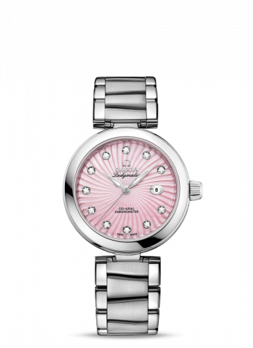 Omega LadyMatic Co-Axial 34 Stainless Steel / Pink MOP / Bracelet 425.30.34.20.57.001 Omega LadyMatic Co-Axial 34 Stainless Steel / Pink MOP / Bracelet 425.30.34.20.57.001